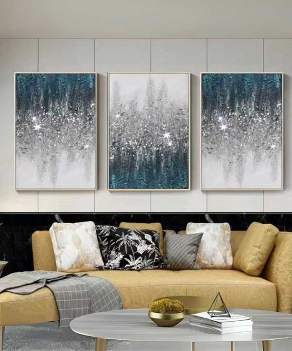 60*90 Cm Crystall Porsalein Painting Decorative For Living Room  And 3D Effect